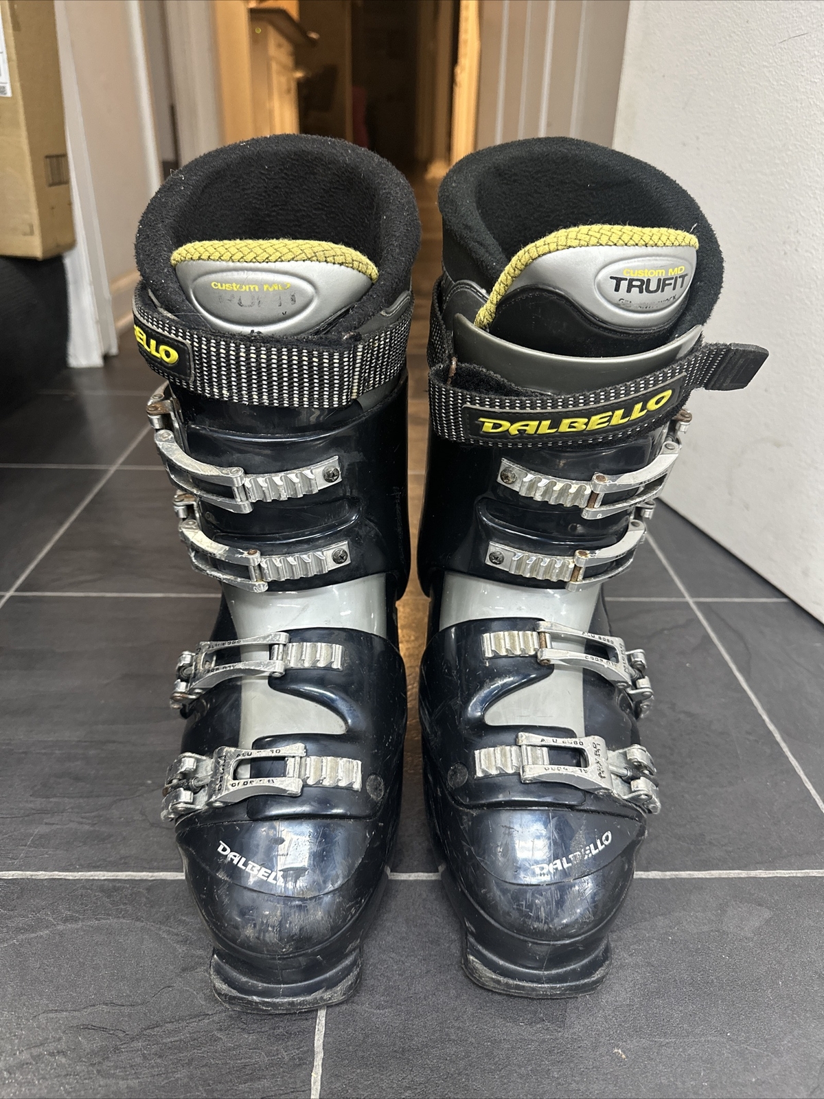 SALOMON Scarponi da sci Dalbello TRX 8 personalizzati avanti magri 316mm misura 27 5 Made in Italy