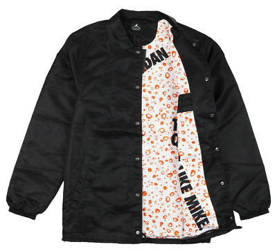 JORDAN Like Mike Gatorade Coaches Jacket sz XL X-Large Black