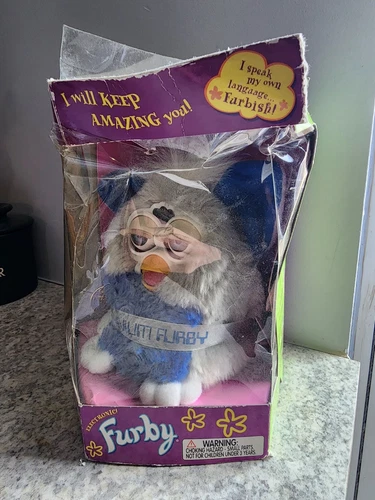 Vintage Millennium FURBY Special Limited Edition Tiger 1999