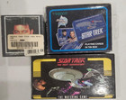 STAR TREK Games Lot (3) Enesco Tin, STNG Matching game, STNG cube — photo 1