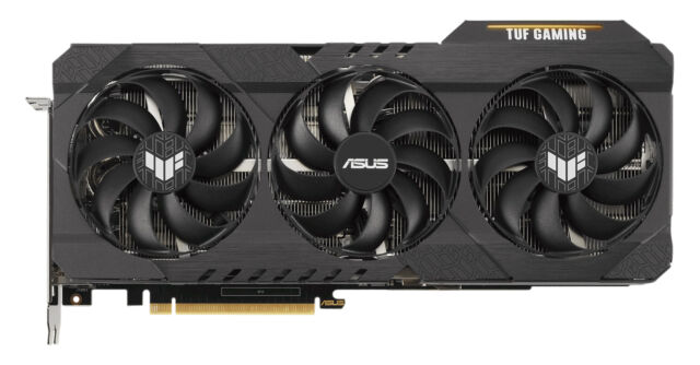 ASUS TUF Gaming GeForce RTX 3090 OC 24GB GDDR6X Graphics Card for