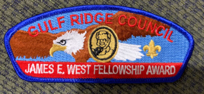MINT CSP Gulf Ridge Council SA-31 James E West Fellowship Award