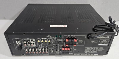 JVC RX-668VBK Audio/ Video Control Receiver - 100 Watts Per