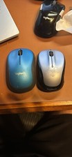 2 Logitech M325 M185 Wireless Optical Ambidextrous Mouse Lot