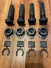 Strong Adjustable Kitchen Cabinet Legs – Heavy Duty Plinth Feet + Clips /Options