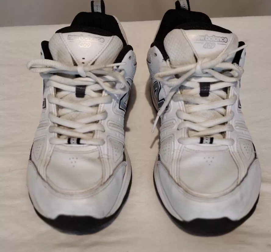 New Balance 409 Mens Size 8.5 White Grey eBay