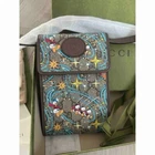 Sac TÉLÉPHONE GUCCI cuir marron DISNEY Donald Duck GG Supreme toile bandoulière JP