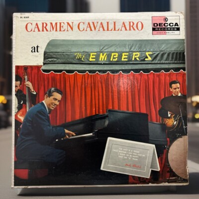 Carmen Cavallaro At The Embers Jazz Swing RARE  R271 - LP Vinyl Album Record