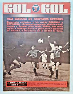 Photo Vintage Originale Pelé, Santos Vs Corinthians, 1964, Tirage 25x20 Cm, Agence Farabola