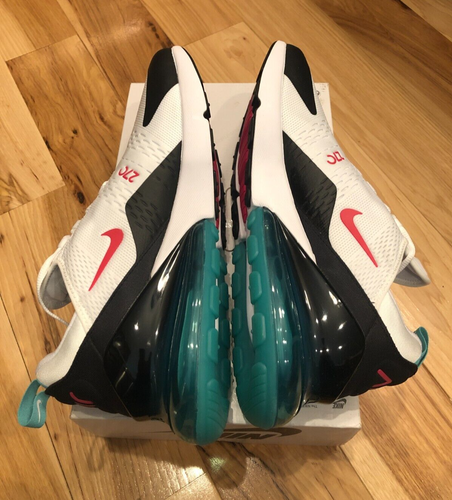 Nike Air Max 270 T White Rush Pink Washed Teal DR9876 100 Men's Size 15 | eBay