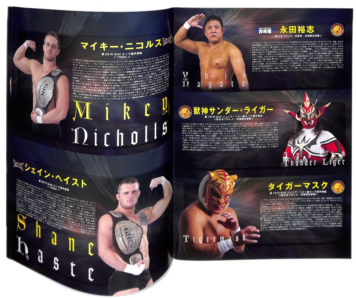 Pro Wrestling Noah GREAT VOYAGE 2013 Program magazine Japanesse