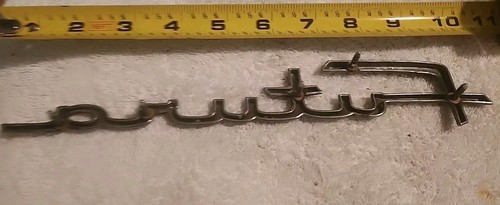 Vintage FUTURA EMBLEM 1968 1969 SIDE FALCON GENUINE PART FORD CLASSIC ORIGINAL - Picture 3 of 7