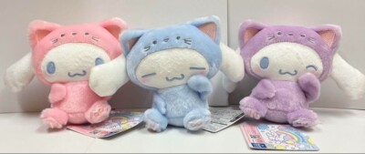 Cinnamoroll SET 3 Cat plush toy Doll Kamatte Nyan fluffy kitten Furyu 2025 NEW
