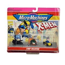 VINTAGE 1993 GALOOB X-MEN MICRO MACHINES NEW IN PACKAGE SEALED BLACKBIRD TRACKER