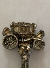 Vintage Souvenir Spoon Collectible. England London Carriage