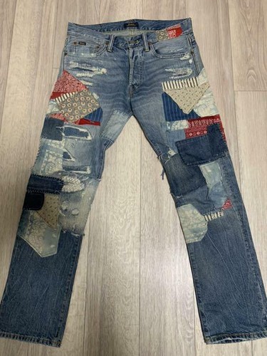 Ralph Lauren patchwork jeans denim Polo 