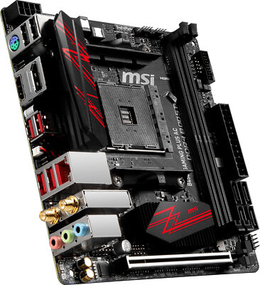 MSI B450I GAMING PLUS AC AM4 AMD B450 USB3.0 Mini-ITX Motherboard
