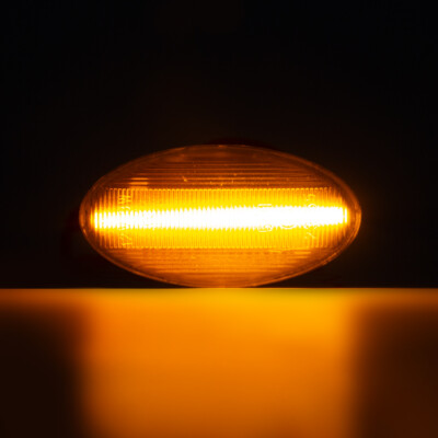 AUTO-STYLE Set De Clignotants Latéraux LED Compatible Avec Toyota Aygo 2005-2014 & 2014- / Proace 2013- Fumée - Incl. Feux Dynamiques