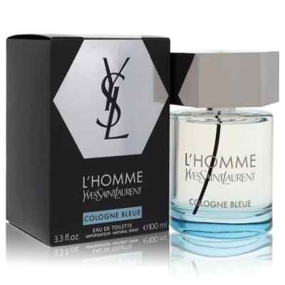 YSL L'homme Cologne Bleue Eau De Toilette Spray 100 ml 3.4 Fl oz