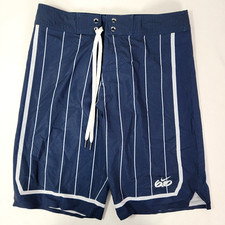 Nike 6.0 Boardshorts shorts Swim Swimming Trunks Men's Blue White Size 30 M
