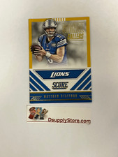 Score Signal Callers Gold Rams Lions #8 Matthew Stafford 2016 envío gratuito