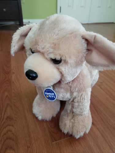 Build A Bear Promise Pet Golden Retriever Puppy Dog Plush with Collar 12”
