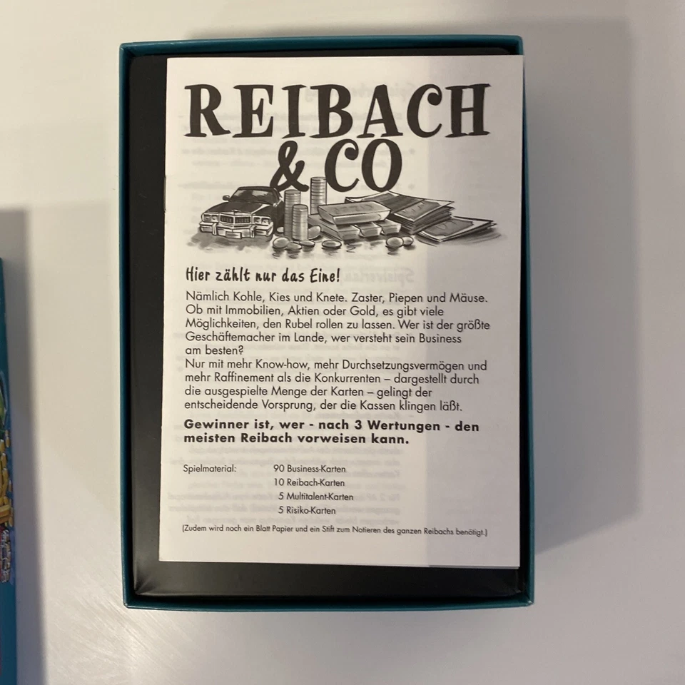 Reibach & Co Kartenspiel FX Schmid Spielzeug Spiele Kartenspiele spielen gut - Bild 2 von 3