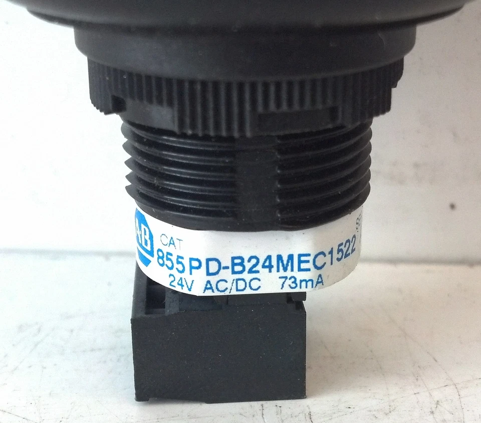 Lente Allen-Bradley 855PD-B24MEC1522 24 V AC/DC 45 mm âmbar luz piloto com som - Imagem 3 de 4