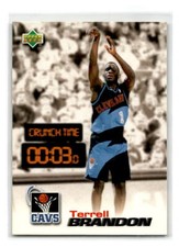 1997 Upper Deck Nestle Crunch Time - #CT06 - Terrell Brandon - Cavaliers