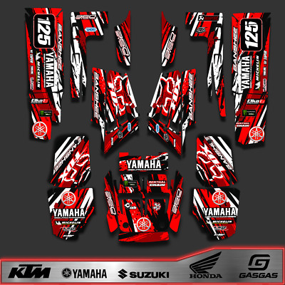 GraphicsArt Yamaha Banshee 350 YFZ350 Full ATV Graphics Kit Custom Decals Wrap