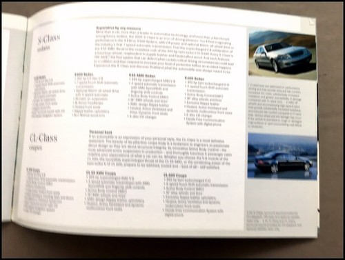 2005 Mercedes Benz 40-page Car Sales Brochure - E320 E55 AMG SL500 S600 CLK - Picture 7 of 10
