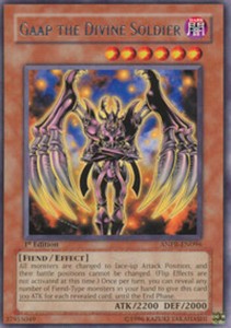 Gaap the Divine Soldier - ANPR-EN096 - Rare - Unlimited Edition x3 - Lightly Pla