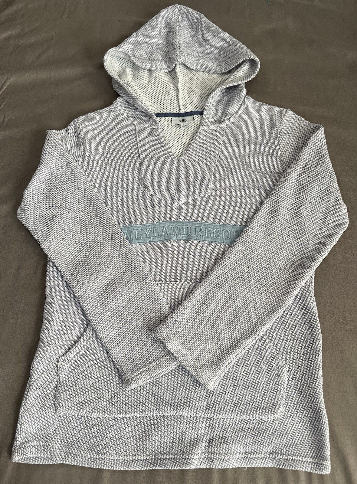 Walt Disney World Baja Style Hoodie/Pullover Jacket , Blue Small S