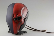 Máscara Deathstroke Casco Liga de la Justicia Halloween Fiesta utilería Máscara Batman COS