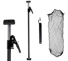 40-70 Cargo Load Lock Bar W 16 Divider Bar Storage Net For Truck Beds 40-70 Cargo Load Lock Bar W 16 Divider Bar Storage Net For Truck Beds