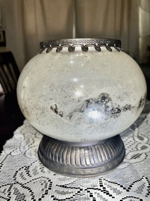 Pottery Barn Serena Mercury Glass Medium Vase