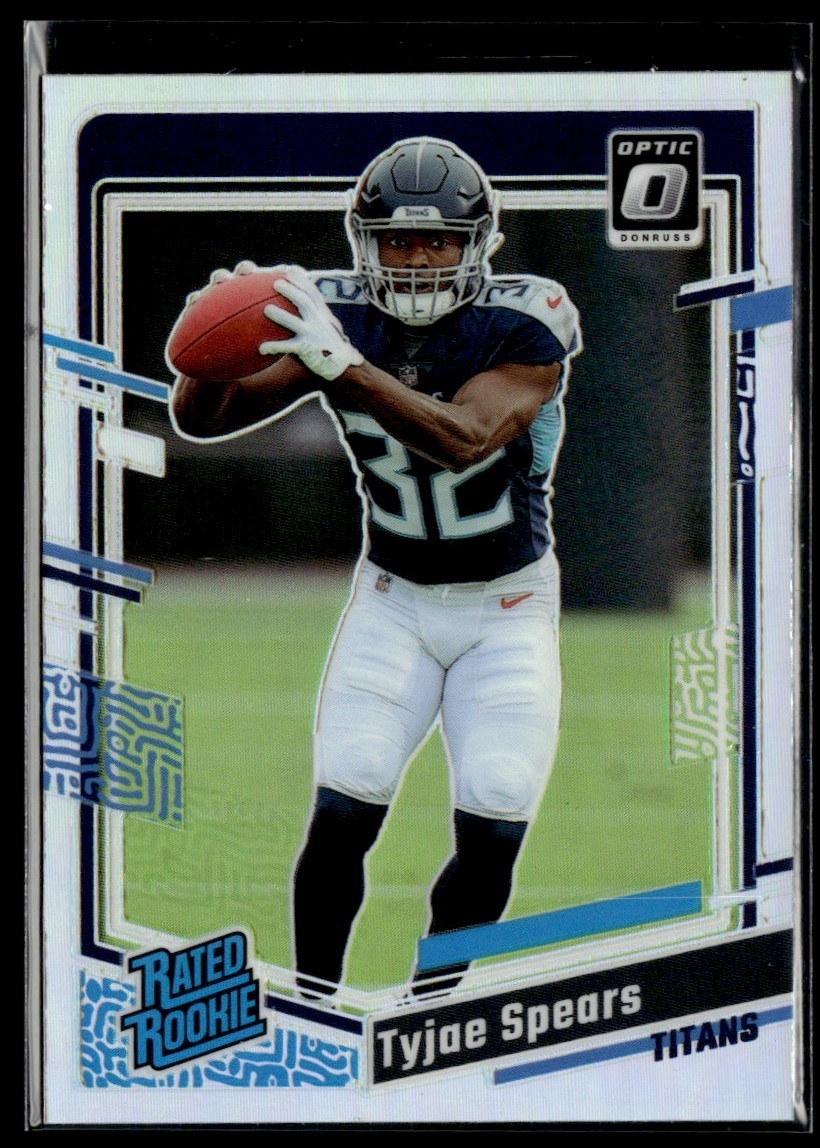 2023 Donruss Optic Holo Tyjae Spears RC Tennessee Titans #297