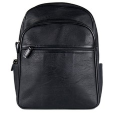 Zaino uomo nero grande capiente vintage zainetto ragazzo viaggio ufficio casual