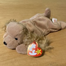 Ty The Beanie Babies Collection Spunky Dog Plush Toy 1st Edition