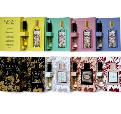 Gucci Bloom & Flora Perfume Collection For Women Sample 