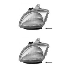 2X VAN WEZEL HALOGEN SCHEINWERFER SATZ LINKS+RECHTS passend für FIAT SEICENTO