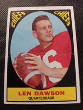Top 10 Len Dawson Football Cards 21