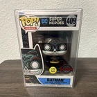 Funko Pop! Heroes DC Super Heroes Batman #409 Glow in the Dark Vinyl