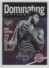 2016-17 Panini Grand Reserve Dominating Performances Andre Drummond #20 5l1
