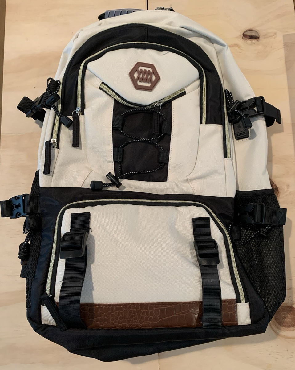 Four XXXX, Large Cream w/Black/Brown Backpack - Excellent 