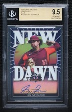 2020 Leaf Valiant New Dawn Blue Prismatic 22/50 Ian Seymour BGS 9.5 Auto 1b8