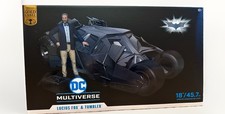 DC Multiverse McFarlane Toys Batman Lucius Fox & Tumbler Gold