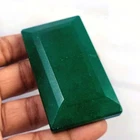 Best Quality 500 Ct Natural Green Emerald EGL Certified Emerald Cut Gems 6FGL
