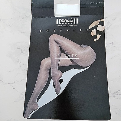 Wolford Luxus Shefield Tights Dunkelbraun Gr. M aus Sylter Boutique Neu