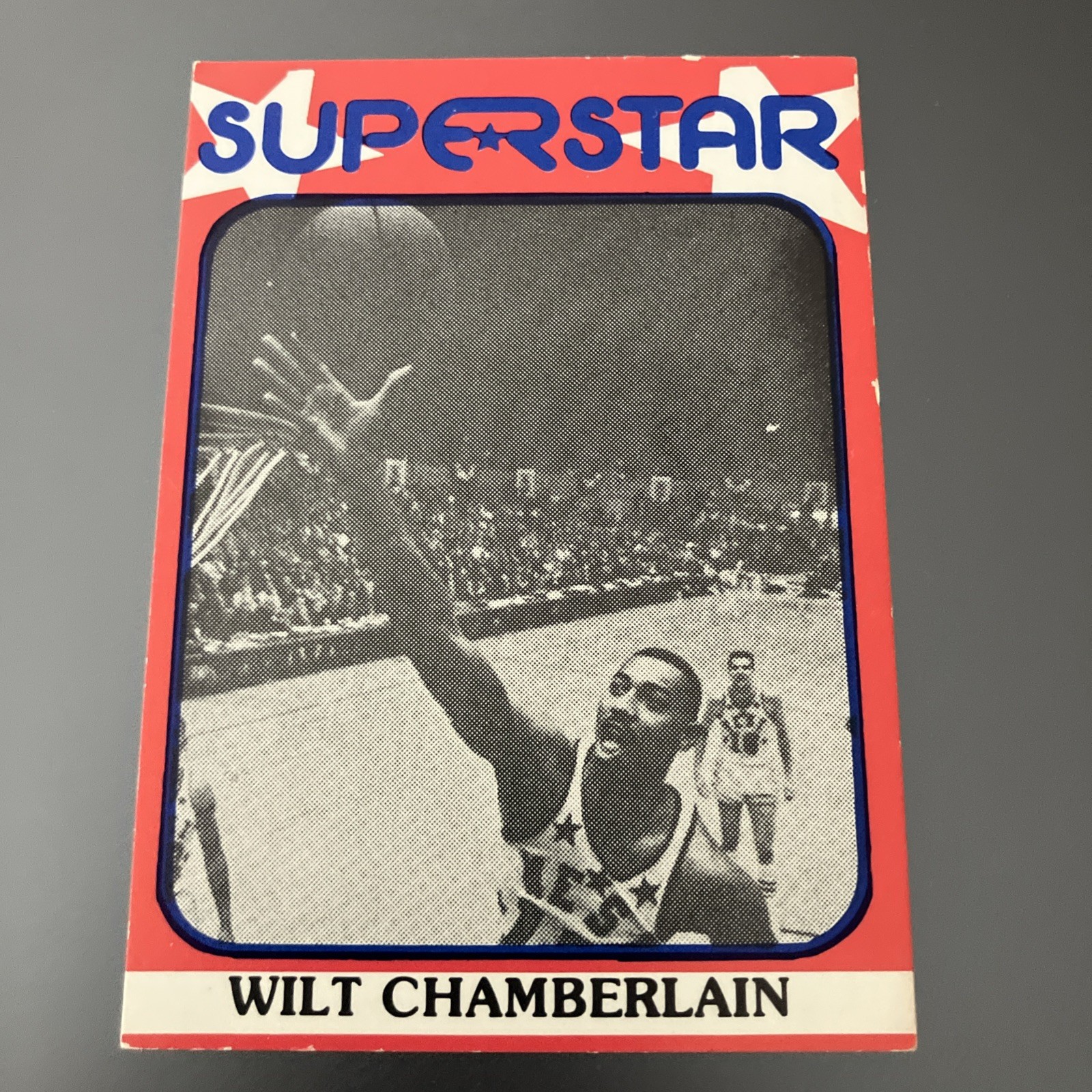 Wilt Chamberlain  Pink Superstars 1982 Second Series Oddball # 84